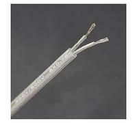 Cable Electrico，Cables Electricos Cable eléctrico transparente PVC Cable redondo Cable redondo 2 Core 3 Core 0.75mm2 Cables de alimentación para cable de luz(2 Core Round,3m)