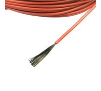Cable eléctrico, Calentador eléctrico for el hogar, Cable eléctrico de fibra de carbono for calefacción por suelo radiante, 12K, 33ohm/m(20meter)