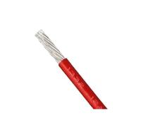 Cable Eléctrico De Alta Temperatura con Aislamiento Plástico UL1332 PTFE 2/5/10m 28 26 24 AWG(Red,10 m 28AWG)