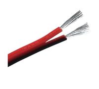 Cable Eléctrico De Silicona De 2 Pines, 5/10/20/50m, 10, 12, 14, 16, 18, 20, 22, 24, 26 AWG, Motor De Batería Inversor De Cable De Cobre De Potencia Súper Suave(2pin Silicone Cable 20m,14 AWG)