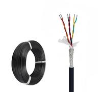 cable eléctrico, El conductor de 24AWG 4-20 protegió el cable par trenzado 300V for la automatización del control audio los datos(100ft,24AWG-4C)
