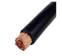 Cable eléctrico Flexible de PVC, Cobre Negro 1/2/3/5/10/20m, Hilo Muy Suave, cableado Audio for Altavoz automático, 1, 2, 4, 6, 8, 10 AWG(Black10m,18 AWG)