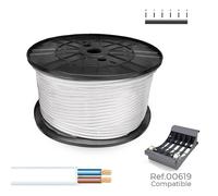 Cable eléctrico manguera sediles blanco 300 m bobina - marca: sediles