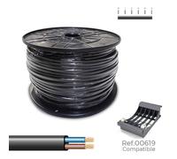 Cable Eléctrico Manguera Sediles Negro 300 m Bobina - Marca: Sediles - EAN: 8435734703958
