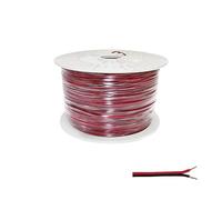 Cable eléctrico plano manguera - 2x0.5mm², ideal para tiras LED monocolor, flexible y resistente, excelente conductividad y fácil instalación.