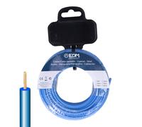 Cable eléctrico unifilar edm 28574 azul 5 m h07z1-k - marca: edm prod