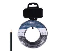 Cable eléctrico unifilar edm 28583 negro 20 m h07z1-k - marca: edm pr