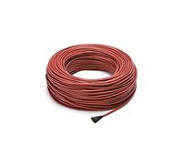 Cable Electronica Cable Calefactor de Suelo Radiante, de 5 a 100 Metros, 33 ohmios/m, Fibra de Carbono 12K, Bobina de Cables con conexión a Tierra.