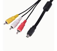 Cable electrónico multifuncional Avc-Dc400St para vídeo AV de cámara, conexión sin complicaciones, compatible con cámaras Canon y más (2
