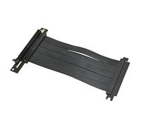 Cable Elevador de Extensión Flexible PCI Express 4.0 16x, Cable Elevador PCIE de Alta Velocidad de 128 Gbps Ranuras Blindadas emi de ángulo Recto de 90 °, Compatible con RTX3090
