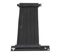 Cable Elevador de Extensión Flexible PCI Express 4.0 16x, Cable Elevador PCIE de Alta Velocidad de 128 Gbps Ranuras Blindadas emi de ángulo Recto de 90 °, Compatible con RTX3090