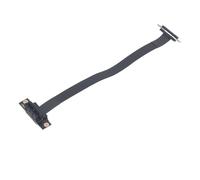 Cable elevador PCI Express de 36 pines, fiable y reutilizable, flexible, para chasis 1U/2U, tarjeta elevadora angular de perfil bajo, cable PCI-E1X