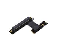 Cable Elevador PCIe 4.0 M.2 NVME A X16 con de 90, Extensor de Tarjeta Gráfica para Extensión de SSD M.2 NVMe Key-M Gen4x4 M43UL