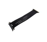 Cable Elevador PCIe 4.0 X16 para GPU, 35 cm, 180, Cable de Extensión para Tarjeta Gráfica, Cable Extensor de Tarjeta de Video de Alta Velocidad A