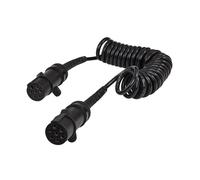 Cable en espiral 24 V 7 polos DIN/ISO 1185 N-Tipo PU HELLA para TATRA