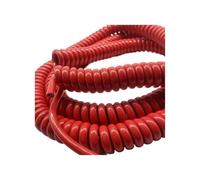 Cable en espiral elástico de resorte, Spring Spiral Cable Stretch 2 Core 1.5mm2 Copper 0.5-10m