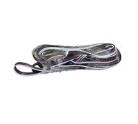 Cable espiral de 2-5 pines for cinta de luz, 22 AWG, exterior, con revestimiento solar, multicolor, longitud múltiple(5pin,20 meters)