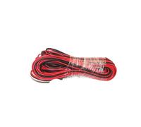 Cable espiral de 2-5 pines for cinta de luz, 22 AWG, exterior, con revestimiento solar, multicolor, longitud múltiple(2pin,1 Meter)
