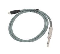 Cable estéreo premium de 1/4 de pulgada a USB C de 2 m (6,6 pies) para usar con mezclador, altavoz y