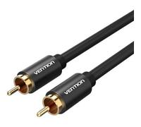 Cable Estéreo RCA Vention VAB-R09-B150 1.5m doble apantallado contacto dorado negro