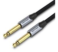 Vention Cable – Cable de audio estéreo BASHG – Jack 6.5 macho a Jack 6.5 macho, 1.5 m, gris