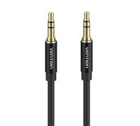 Cable Estéreo Vention BAXBD/ Jack 3.5 Macho - Jack 3.5 Macho/ 50cm/ Negro