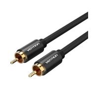 Cable Estéreo Vention VAB-R09-B100/ RCA Macho - RCA Macho/ 1m/ Negro