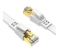 Cable Ethernet Cat 8 7M - Ercielook cable LAN blindado profesional con conector RJ45, de alta velocidad de 40 Gbps y 2000Mhz Cat8 cable de red para router/juegos/módem