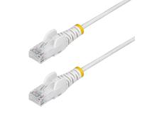 Cable Ethernet Cat6 StarTech 15m Blanco Slim LSZH PoE++ 100W UTP RJ45 28AWG