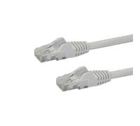Cable Ethernet Cat6 StarTech UTP Snagless 1m Blanco RJ45 cobre chapado oro