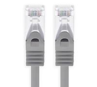 Cable Ethernet Cat7 Cat.7 Gigabit cable de red LAN con conector Cat6a RJ45) (con doble blindaje) 500 MHz gris - 1 unidad 10m