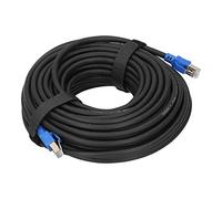 Cable Ethernet Cat8 Cables LAN RJ45 Chapados en Oro de Alta Velocidad para Adaptadores de Redes, Ethernet Cat8 de 40 Gbps 2000 Mhz para Hogar/oficina Inteligente (20 m / 65,6 pies)