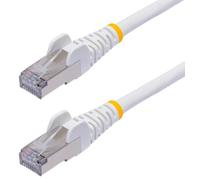 Cable Ethernet Cat8 LSOH SFTP Sin Enganche, 0.5m Blanco - NLWH-50C-CAT8-PATCH