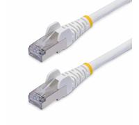 Cable Ethernet Cat8 StarTech 2m S/FTP LSZH Blanco 25G 40G RJ45 PoE++ 100W