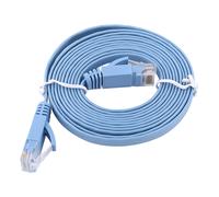 Cable Ethernet con conectores RJ45, cables de conexión Cat6, cable de red de alta velocidad para internet, 0,5 metros, conectividad universal,