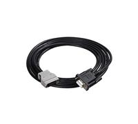 Cable Ethernet de Red, Cable de programación de la Serie CQM1-CIF02 Adaptador RS232 for PLC CPM1A/2A CPM1AH C200HS/C200HX/HG/HE (Color: Cable USB, Tamaño: 2,5 m) ( Color : Serials Cable , Size : 2.5m