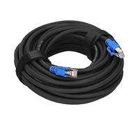 Cable Ethernet RJ45 Cat8 Chapado en Oro, Cable LAN de 40 Gbps 2000 Mhz para Mods/enrutadores, para Redes Informáticas de Alto Rendimiento (12 m/39,4 pies)