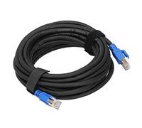 Cable Ethernet RJ45 Cat8 Chapado en Oro, Cable LAN de 40 Gbps 2000 Mhz para Mods/enrutadores, para Redes Informáticas de Alto Rendimiento (5 m/16,4 pies)