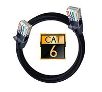 Cable Ethernet UTP CAT6 flexible - Negro - Vention - 3m