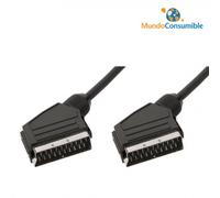 Cable Euroconector Macho-Macho 21Pines 3.00 Metros