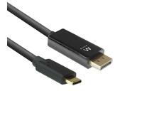 Cable Ewent EW9826 USB Tipo C a DisplayPort 2 m Macho-Macho Conexión Recta