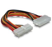 Cable extensión ATX 24 pines Delock 82989 0,22m Multicolor Material Resistente
