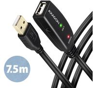 Cable Extensión AXAGON ADR-207 Activo USB, USB 2.0, USB-A para USB-A - 7.55m