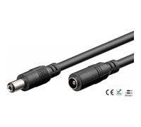 Cable Extensión De Potencia Plug Dc 2.1MM 10m Nerón Masculino Femenino