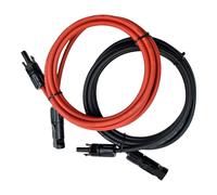 Cable Extensión Solar ECOFLOW MC4 2 m Set 2 Unidades Alta Durabilidad