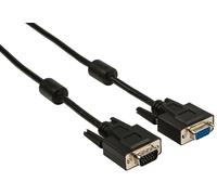Cable Extensión VGA (DB15 Macho - DB15 Hembra) con Filtro - 5 mts