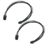 Cable extensor de alimentación para tarjeta gráfica Mini 6 pines a PCIe 6 pines, compatible con proyectores de escritorio y ordenadores multicolor.