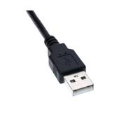 Cable extensor USB 2.0A macho a hembra para montaje en panel con tornillos para PC/portátil