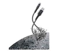 Cable Extreme XL Cellularline - Cavo USB Tipo-C Ultra Resistente Gris/Negro