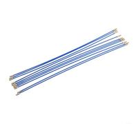 Cable Fishing Made Simple 10 piezas electricista Tie Rod de material de fibra de vidrio (58 cm)